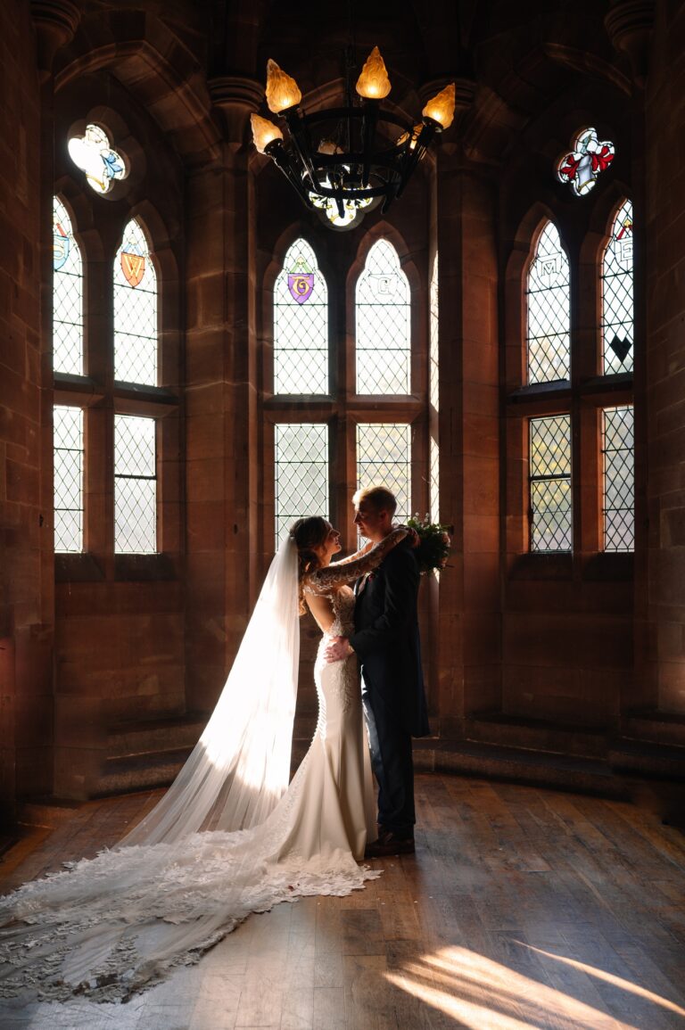 Autumn Wedding Inspo at Peckfoton Castle