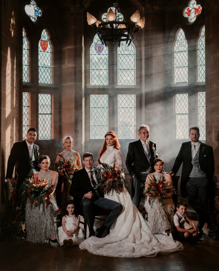 Photo opportunities at Peckforton Castle