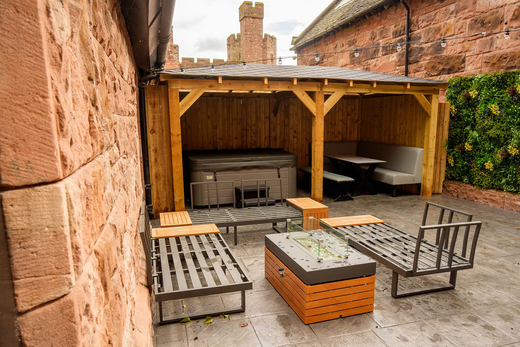 Outdoor Area in the Retreat