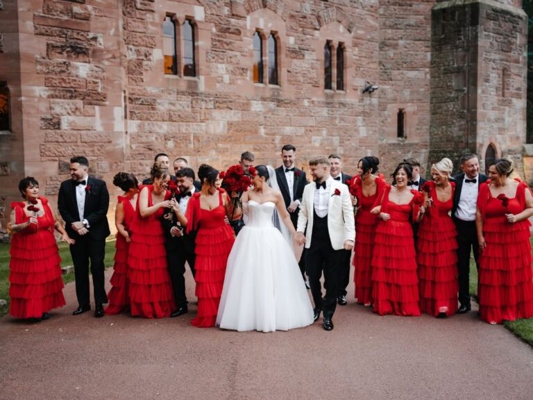 Wedding at Peckforton Castle