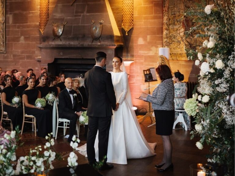 Wedding at Peckforton Castle