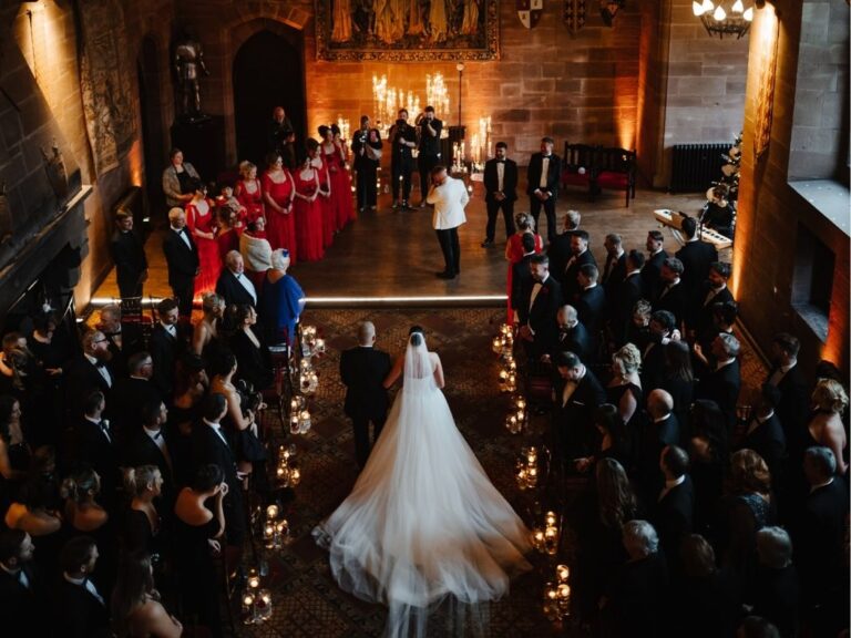 Wedding at Peckforton Castle