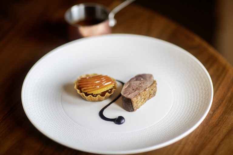 1851 restaurant - beef fillet - peckforton castle