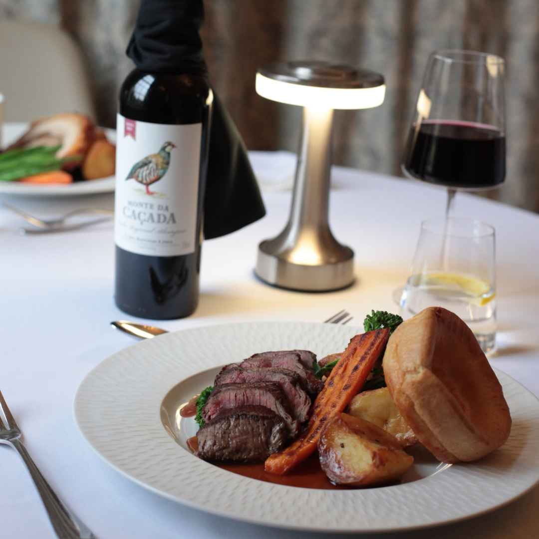 Peckforton Castle Food